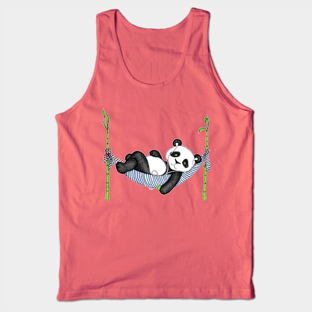 iPod Panda Tank Top by micklyn